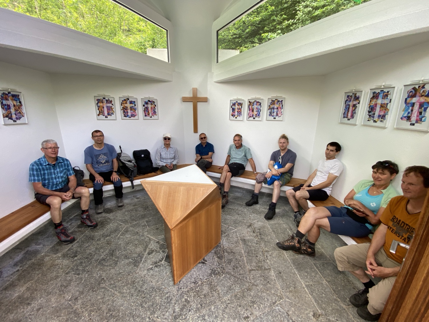 Andacht in der Kapelle Geimen