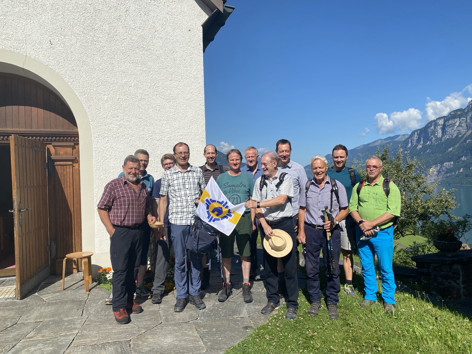 Männerwallfahrt von Quarten nach Filzbach am Walensee
